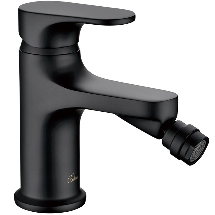 Смеситель для биде Boheme Spectre 456-B (черный матовый)