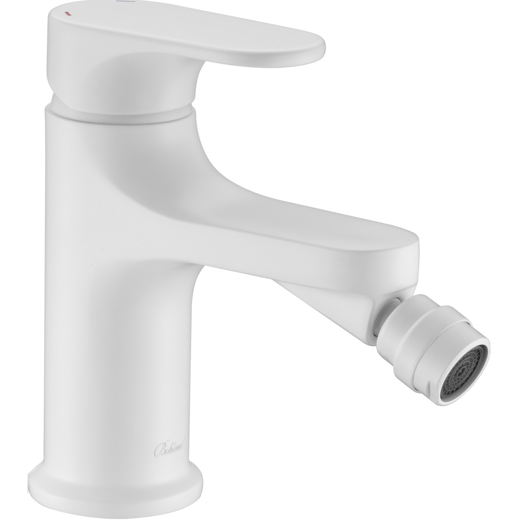 Смеситель для биде Boheme Spectre 456-MW (белый матовый)