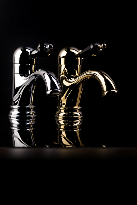 Смеситель для биде Boheme Tradizionale Oro 286 (золотой)