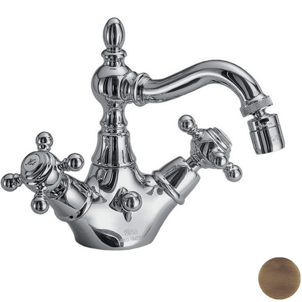 Смеситель для биде Fima Carlo Frattini Elizabeth F5092BR (бронза), с донным клапаном