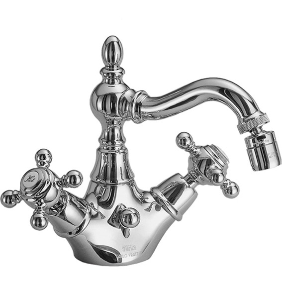 Смеситель для биде Fima Carlo Frattini Elizabeth F5092CR (хром), с донным клапаном