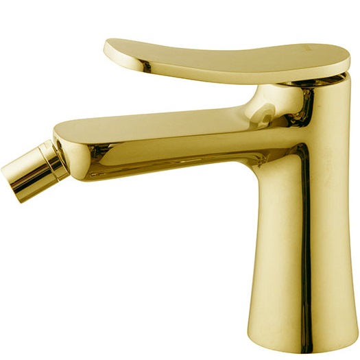 Смеситель для биде Fima Carlo Frattini Flo F3802OR (золотой), без донного клапана