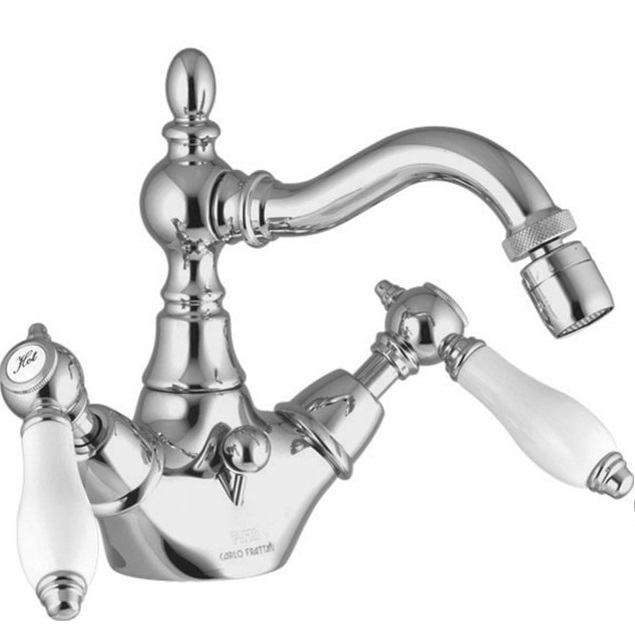 Смеситель для биде Fima Carlo Frattini Herend F5412CBCR (хром), с донным клапаном