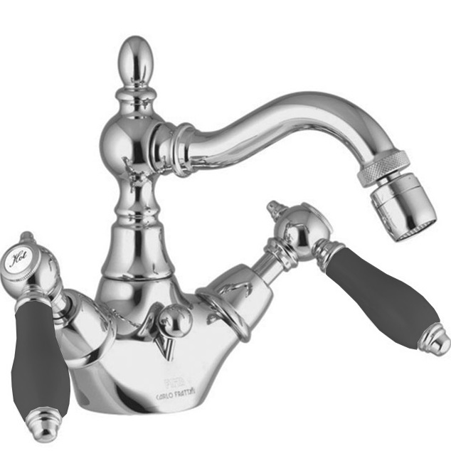 Смеситель для биде Fima Carlo Frattini Herend F5412CNCR (хром), с донным клапаном