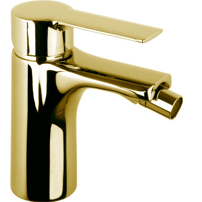 Смеситель для биде Fima Carlo Frattini Mast F3132OR.1 (золотой), с донным клапаном