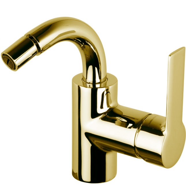 Смеситель для биде Fima Carlo Frattini Mast F3152OR (золотой), с донным клапаном