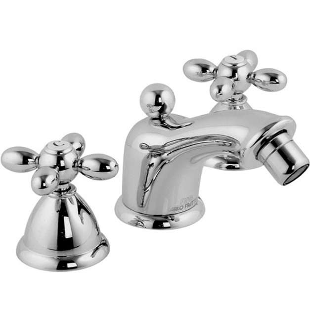 Смеситель для биде Fima Carlo Frattini Olivia F5012CR (хром), с донным клапаном