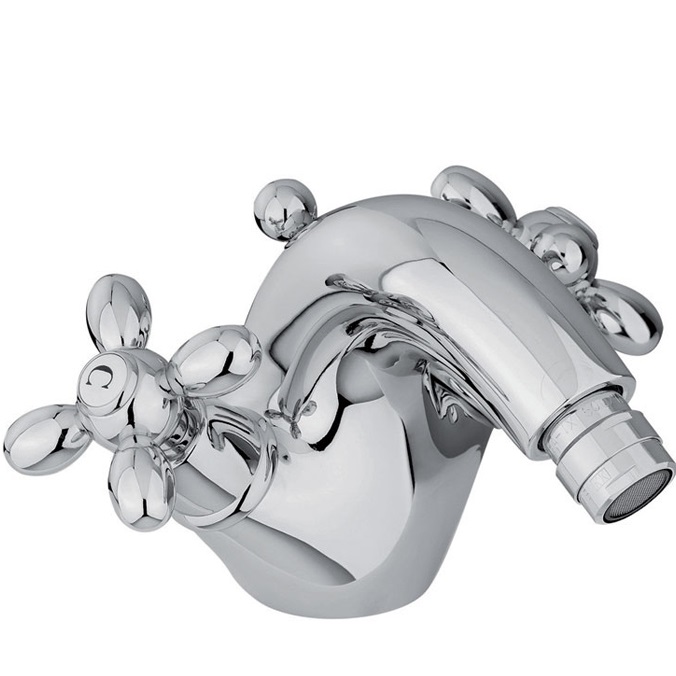 Смеситель для биде Fima Carlo Frattini Olivia F5042CR (хром), с донным клапаном