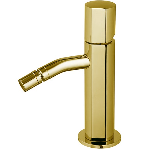 Смеситель для биде Fima Carlo Frattini So F3182OR (золотой), с донным клапаном