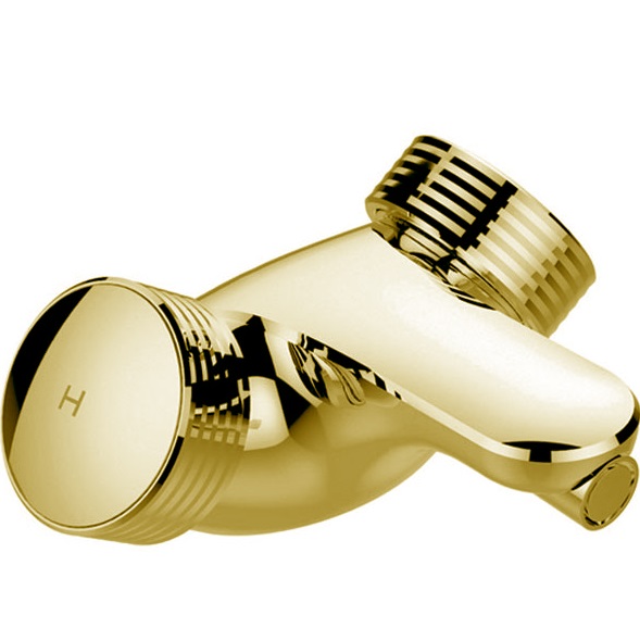 Смеситель для биде Fima Carlo Frattini Texture Collection F5602HOR (золотой), с донным клапаном