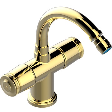 Смеситель для биде THG Corvair U8D-F01-3202 (золотой), с донным клапаном