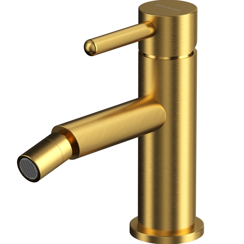 Смеситель для биде Whitecross Серия Y Y1220GLB (золото брашированное)