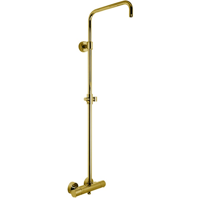 Смеситель для душа Fima Carlo Frattini Colonne doccia F4285SOR (золотой), с термостатом