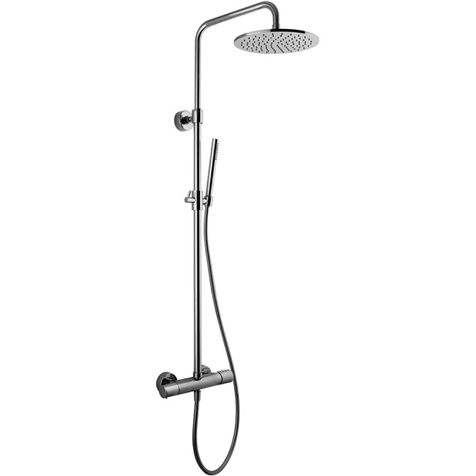 Смеситель для душа Fima Carlo Frattini Colonne doccia F4285T/R256XCR (хром), с термостатом