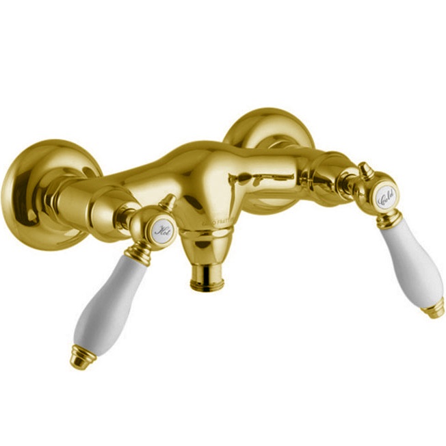 Смеситель для душа Fima Carlo Frattini Herend F5405/1CBOR (золотой)