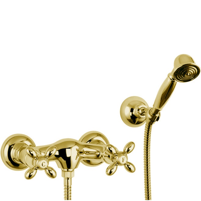 Смеситель для душа Fima Carlo Frattini Olivia F5005OR (золотой)