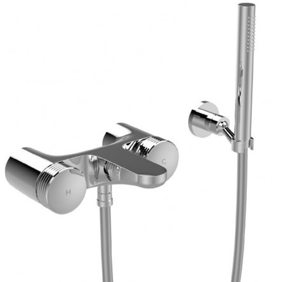 Смеситель для душа Fima Carlo Frattini Texture Collection F5604HCR (хром), с изливом