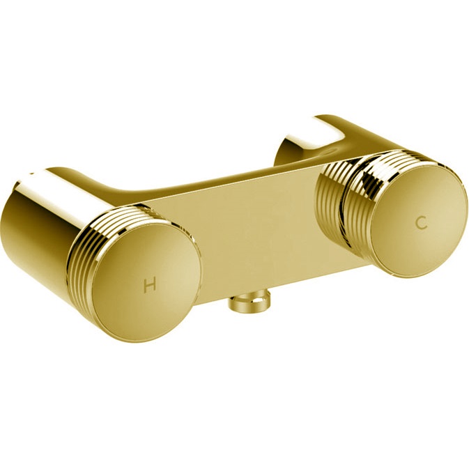 Смеситель для душа Fima Carlo Frattini Texture Collection F5605/1HOR (золото), без излива