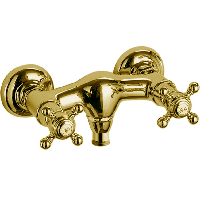 Смеситель для душа настенный Fima Carlo Frattini Elizabeth F5085/1OR (золотой)