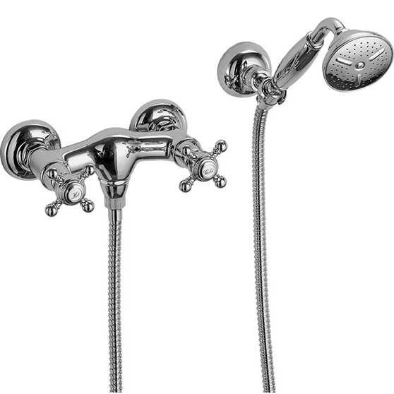 Смеситель для душа настенный Fima Carlo Frattini Elizabeth F5085CR (хром), с ручным душем