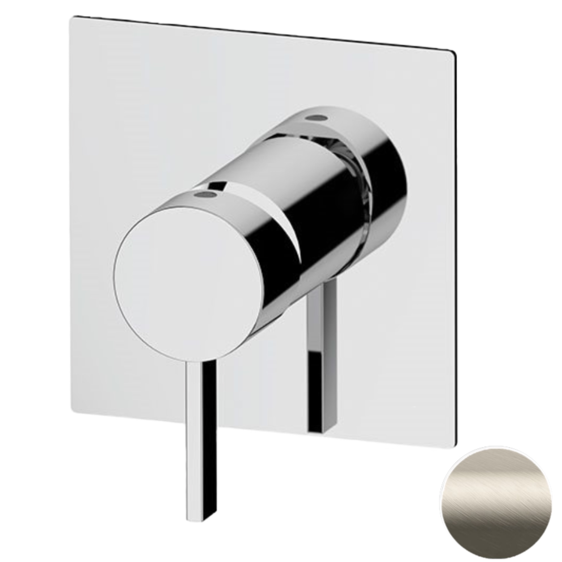 Смеситель для душа скрытого монтажа Remer Metrica MC30QXV (сталь)