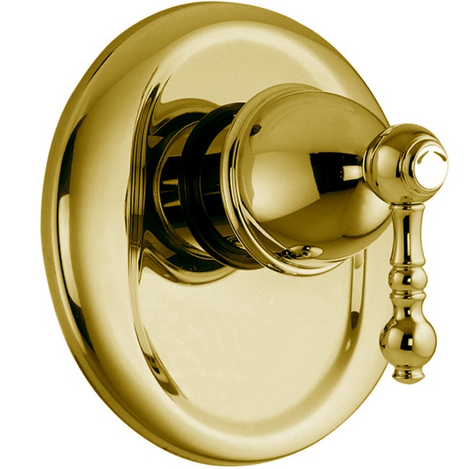 Смеситель для душа скрытого монтажа Fima Carlo Frattini Elizabeth F5089X1OR (золотой)