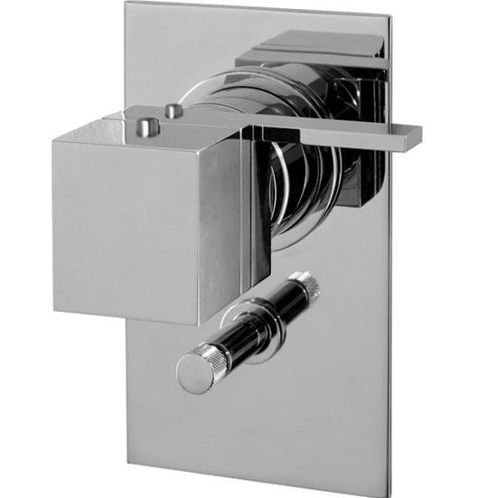 Смеситель для душа скрытого монтажа Fima Carlo Frattini Fimatherm F4049X2CR (хром), с термостатом, 2 источника