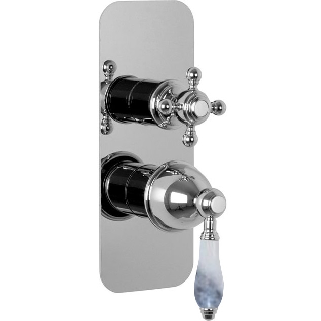 Смеситель для душа скрытого монтажа Fima Carlo Frattini Herend F5409X6CBCR (хром)