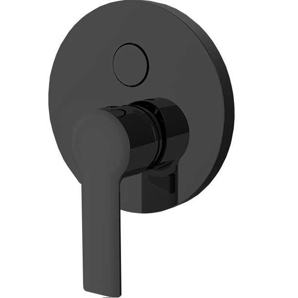 Смеситель для душа скрытого монтажа Fima Carlo Frattini Mast F3139E2NS (черный матовый)