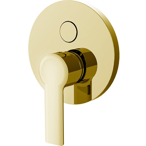 Смеситель для душа скрытого монтажа Fima Carlo Frattini Mast F3139E2OR (золотой)