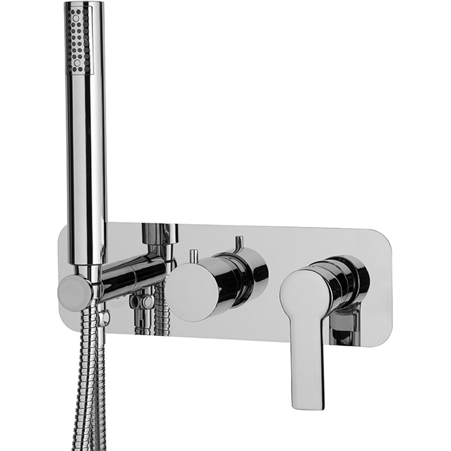 Смеситель для душа скрытого монтажа Fima Carlo Frattini Mast F3149WX2CR (хром)