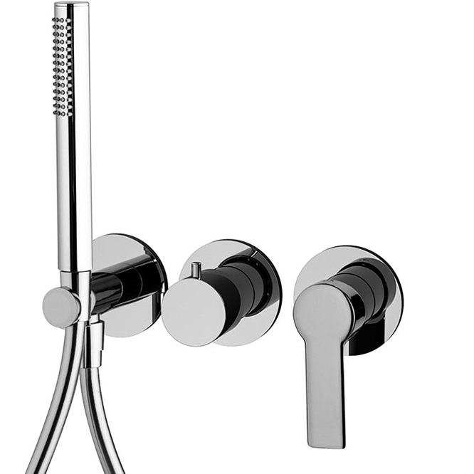 Смеситель для душа скрытого монтажа Fima Carlo Frattini Mast F3149WX8CR (хром)