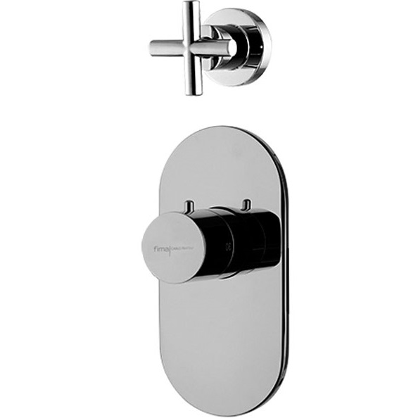Смеситель для душа скрытого монтажа Fima Carlo Frattini Maxima F5333X1CR (хром)