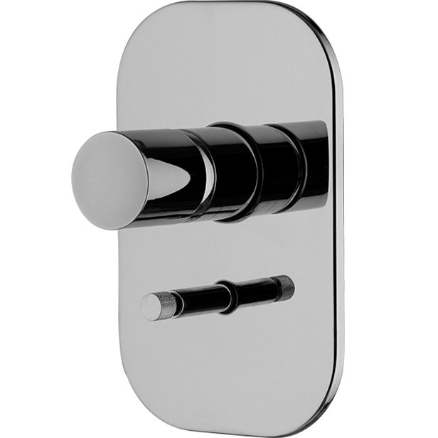 Смеситель для душа скрытого монтажа Fima Carlo Frattini Nomos Go F4169X2CR (хром), 2 источника