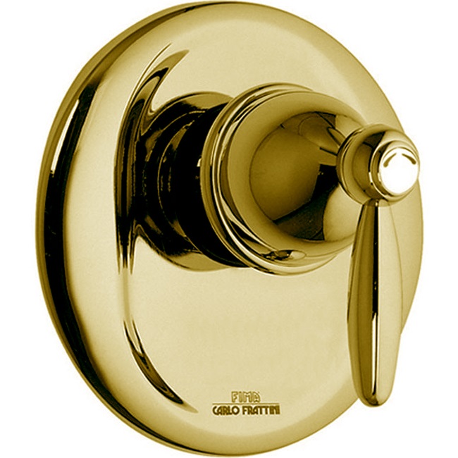Смеситель для душа скрытого монтажа Fima Carlo Frattini Olivia F5009X1OR (золотой)