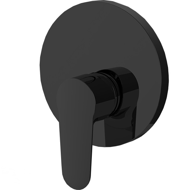 Смеситель для душа скрытого монтажа Fima Carlo Frattini Serie 22 F3839E1NS (черный матовый)