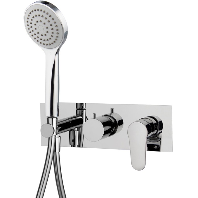 Смеситель для душа скрытого монтажа Fima Carlo Frattini Serie 22 F3849WX2CR (хром)