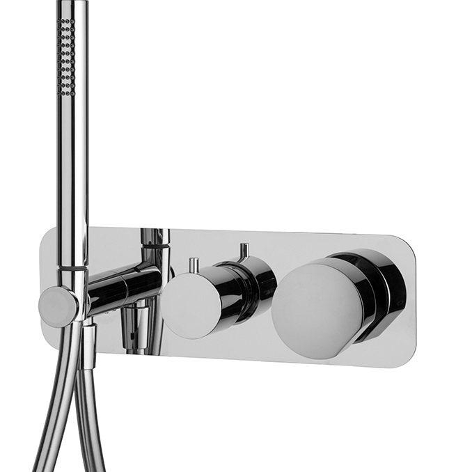 Смеситель для душа скрытого монтажа Fima Carlo Frattini So F3169WX2CR (хром)