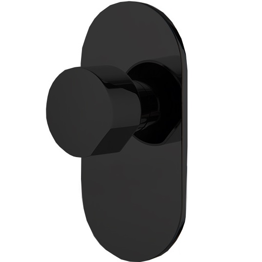 Смеситель для душа скрытого монтажа Fima Carlo Frattini So F3189E1NS (черный матовый)