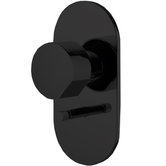 Смеситель для душа скрытого монтажа Fima Carlo Frattini So F3189E2NS (черный матовый)