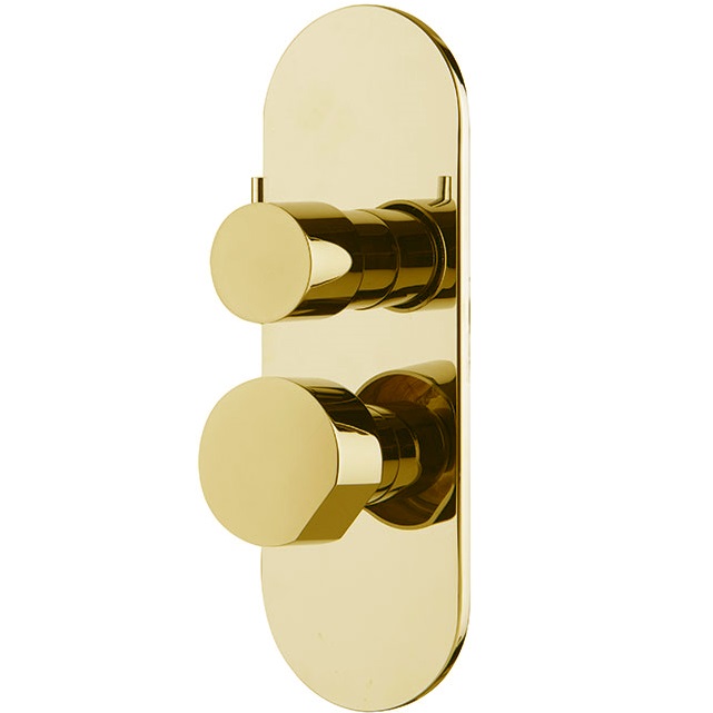 Смеситель для душа скрытого монтажа Fima Carlo Frattini So F3189X6OR (золотой)