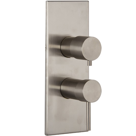 Смеситель для душа скрытого монтажа Fima Carlo Frattini Spillo Steel F3079X6INOX (нержавеющая сталь), 2/3 источника