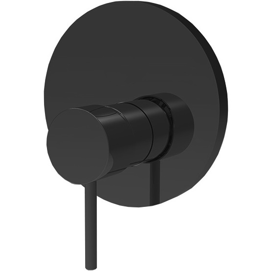 Смеситель для душа скрытого монтажа Fima Carlo Frattini Spillo Up F3039E1NS (черный матовый)