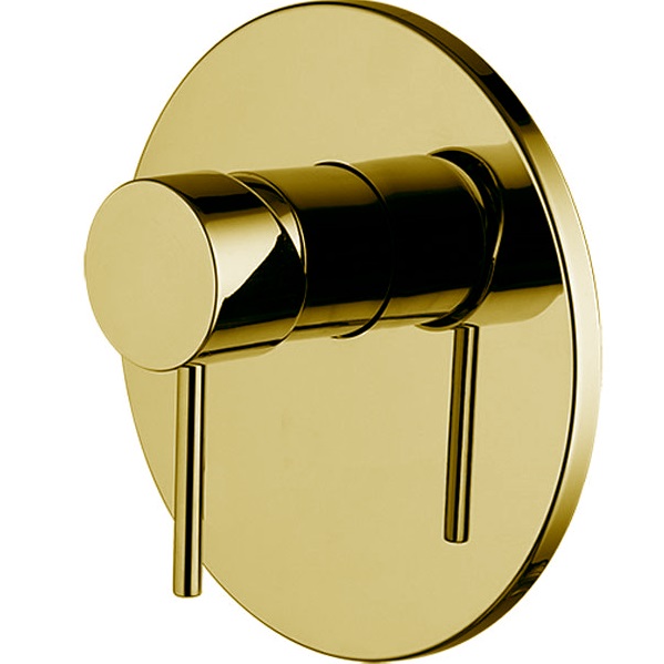 Смеситель для душа скрытого монтажа Fima Carlo Frattini Spillo Up F3039X1OR (золотой), 1 источник