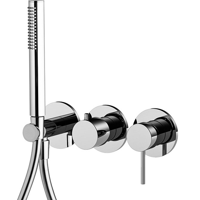 Смеситель для душа скрытого монтажа Fima Carlo Frattini Spillo Up F3049WX8CR (хром)