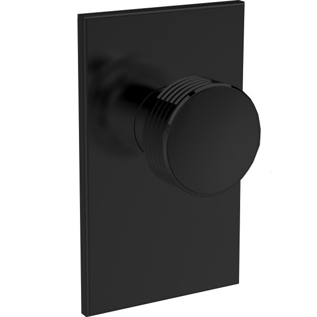 Смеситель для душа скрытого монтажа Fima Carlo Frattini Texture Collection F5609X1HNS (черный матовый)