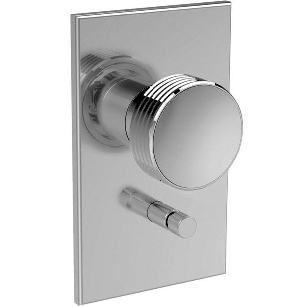 Смеситель для душа скрытого монтажа Fima Carlo Frattini Texture Collection F5609X2HCR (хром)