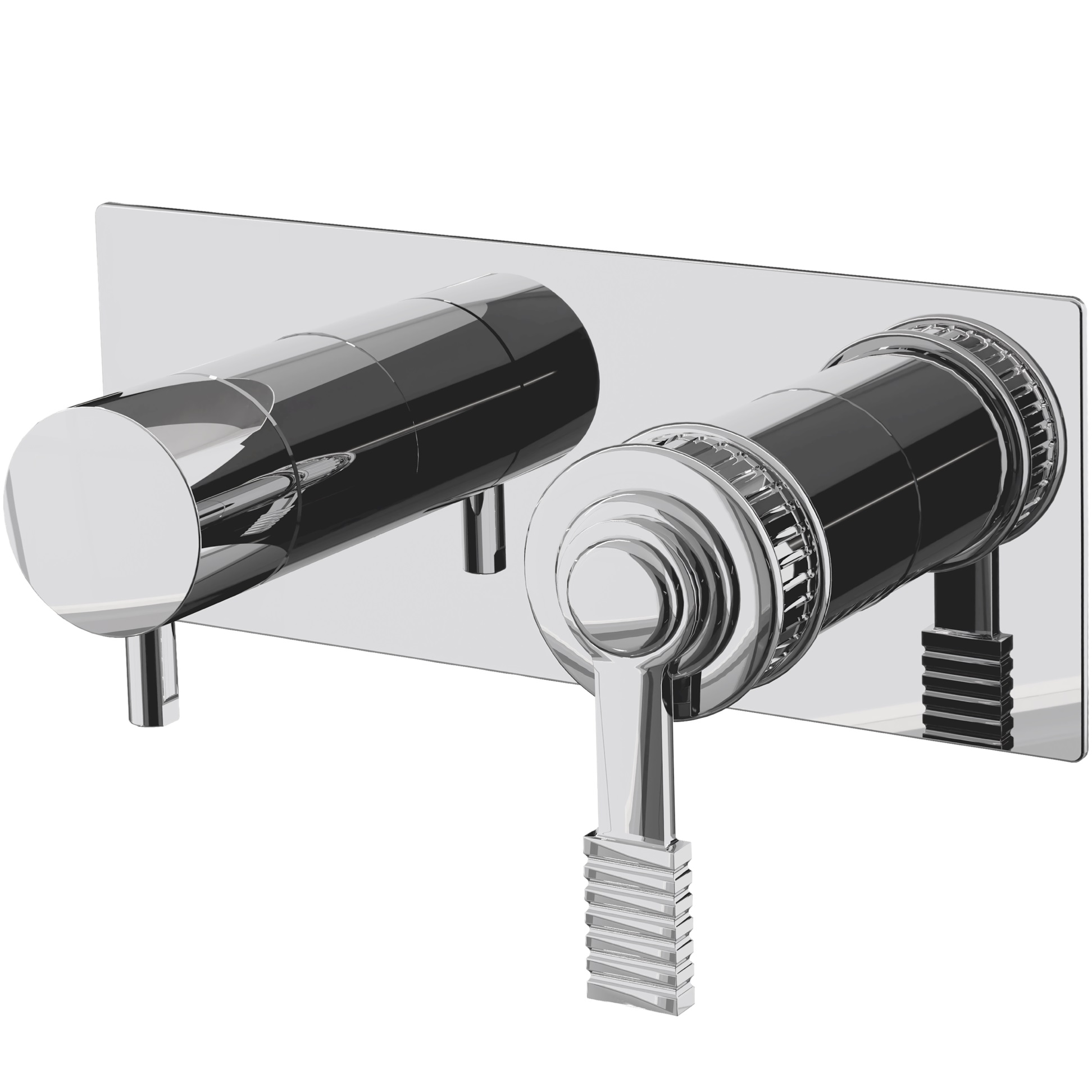 Смеситель для душа скрытого монтажа Remer Atelier AL92Z (хром)