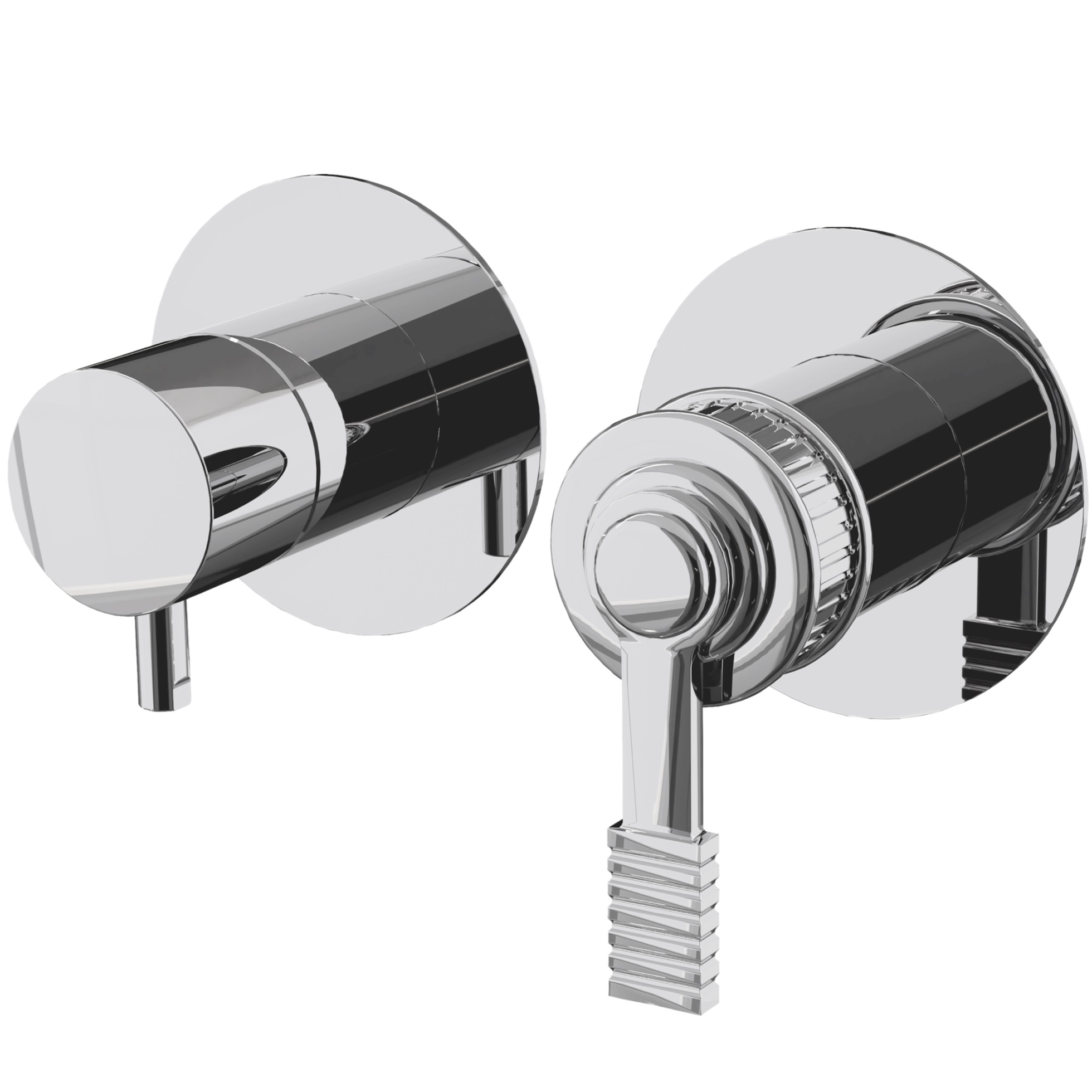 Смеситель для душа скрытого монтажа Remer Atelier AL92ZP (хром)