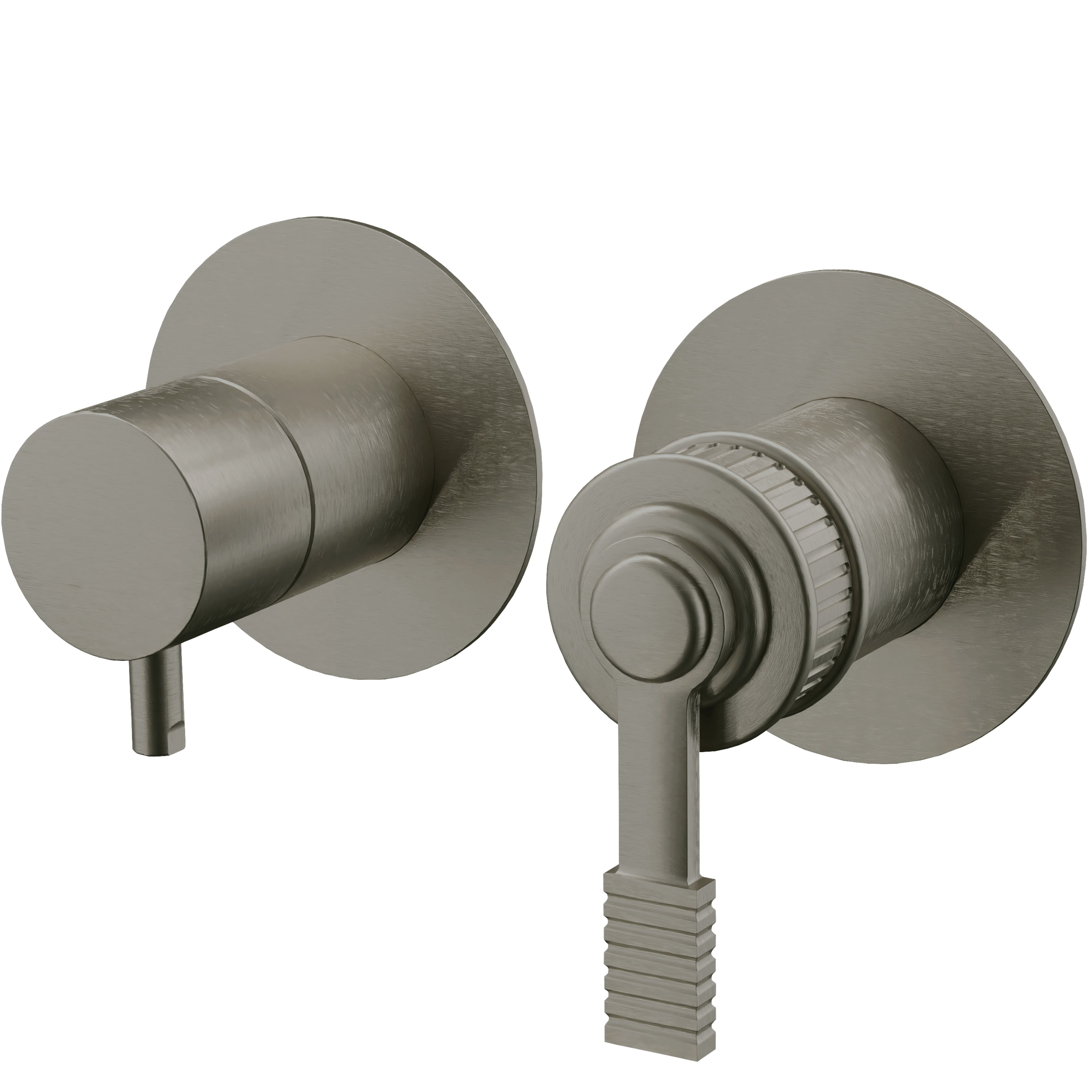 Смеситель для душа скрытого монтажа Remer Atelier AL92ZPXV (сталь)